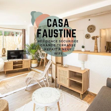 * Casa Faustine *, Grande Terrasse, Piscines Apartment Гасен Екстериор снимка